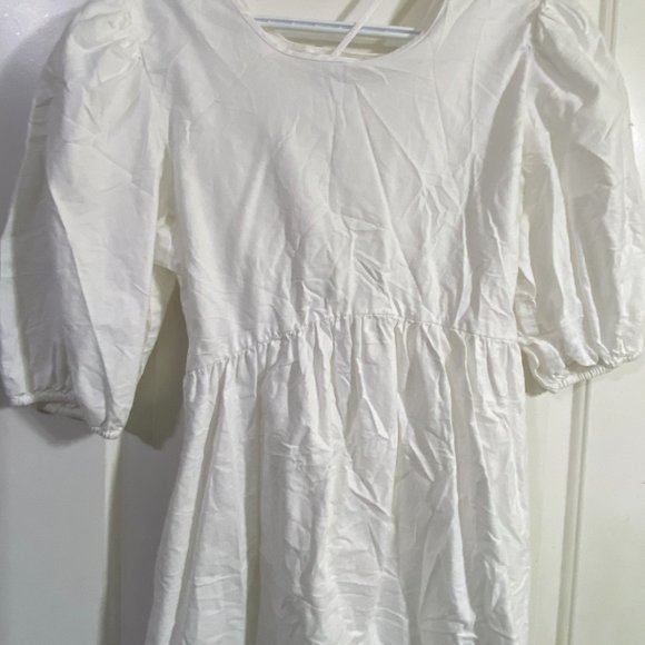 Sunday Best Saida Dress White Espace Small Aritzia - Picture 3 of 4